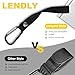 LenDLY 4-Pack Baby Stroller Hooks for Bags - Heavy Duty 2.48