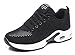 Mode Femme Basket Chaussures Outdoor Running Gym Fitness Sport Sneakers Style Multicolore Respirante Legere Shoes (Noir 1809, Numeric_40)