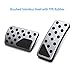 AutoBig Non-Slip Foot Gas Brake Pedal Cover Compatible with 2011-2021 Jeep Grand Cherokee Dodge Durango Accessories