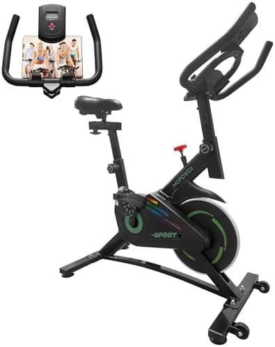 Bicicleta Ergométrica Indoor, Ultra Silenciosa, com Resistência I...