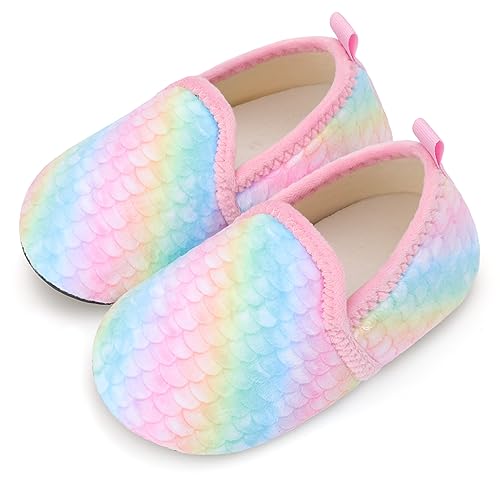 Scurtain Unisex Toddler Slippers - Big & Little...