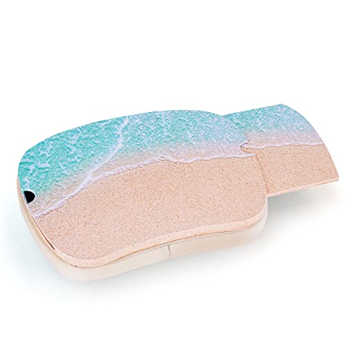 QIELIZI-Portable-Lap-Desk-with-Detachable-PillowRetractable-LeftRight-Mouse-Pad-TrayLaptop-Tablet-Notebook-Computer-Stand-Table-for-WorkOfficeHomeBedSofa-etc1-Sandbeach