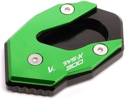 SCUUBE Para Kawasaki para Versys X 300 X300 2017-2019 2020 Motocicletas Kickstand Soporte lateral Soporte Ampliador Placa de Extensión de Placa de