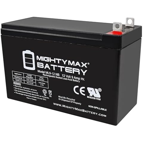 Mighty Max Battery 12V 9AH Battery Replacement for Generac XG8000E Portable Generators Cover