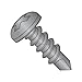 #8 x 1" Self-Drilling Screws/Phillips/Pan Head/Steel/Black Oxide / #2 Drill Point (Carton: 6,000 pcs)