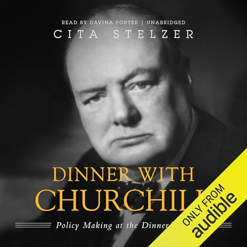 Page de couverture de Dinner with Churchill