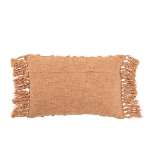 Coussin intérieur rectangulaire en coton corail 78x40 cm - 3