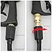 Sooprinse Pressure Washer Swivel Joint, Kink Free Gun to Hose Fitting, Anti Twist Metric M22 14mm Connection, 3000 PSI