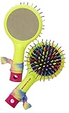 American Jewel My Rainbow Detangling Hair Brush, Neon Yellow