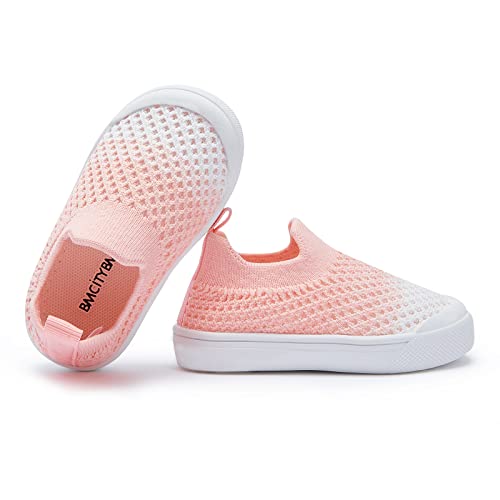 Image of BMCiTYBM Baby Sneakers Girls Boys Lightweight Breathable Mesh First Walkers Shoes 6-24 Months