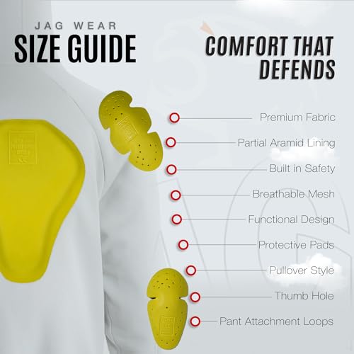 Image of JAG Motorcycle Protective Hoodie with Partial Aramid Lining, Riding Jacket