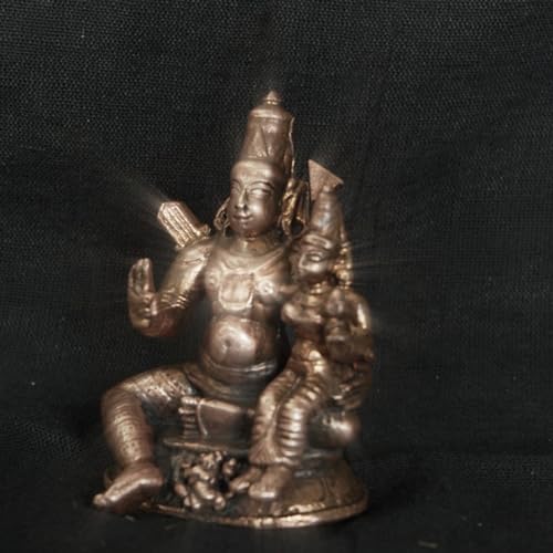 Image of Copper God Idols Ram and seeta i, 2.3 inches, 160 Grams, Patina Antique Finish, Pack of 1 Piece