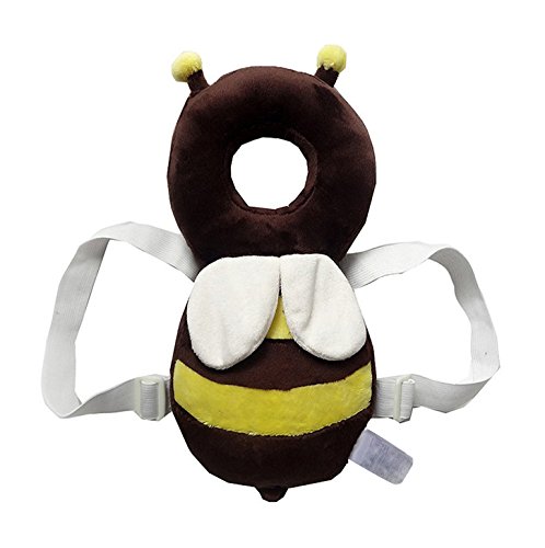 Futaba Baby Headrest Wings Drop Resistance Learn Walking Pillow - Brown