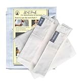 Manushya Life Wet Pack | Satvic Lifestyle | Cotton Patti | Body Detox | Place on Head, Neck, Abdomen | Pain relief | Cloth bag & Manual Included | Pack of 1