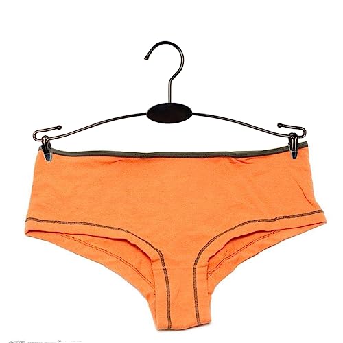 OFFSCH Space-Saving Underwear Hangers 10pcs Black Metal for Dorms Small Spaces