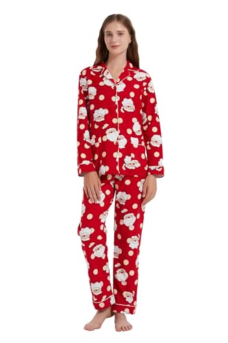 Pyjama flanelle femme coton anti-froid pour ne plus frissonner durant la nuit