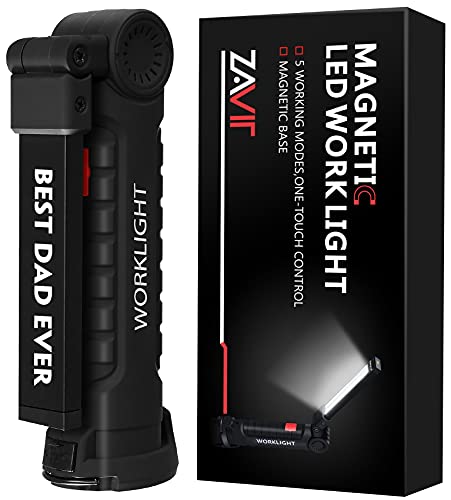 Gifts for Dad from Daughter Son,Work Light'BEST DAD EVER',Christmas Stocking Stuffers,Fathers Day Unique Gifts,Cool Birthday Gifts for Dad,Dad Gifts,Tool Gadgets Gifts for Dad,gifts box (27x4.5cm)