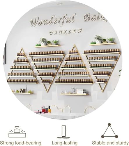 Support de rangement mural vernis pour optimiser l'espace des petits salons - 3