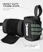 DMoose Fitness Wrist Wraps (IPL Approved) Avoid Injury & Maximize Grip with Thumb Loop, 18