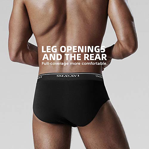 5Mayi Mens Briefs Underwear Mens Low Rise Briefs for Men Pack S M L XL XXL4