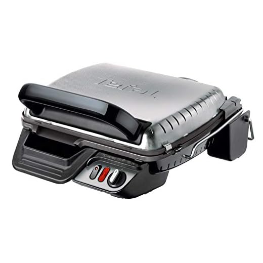 Tefal Comfort Parrilla de Contacto, 2000 W, 1 Liter, 51 Decibeles, Acero Inoxidable, Plateado