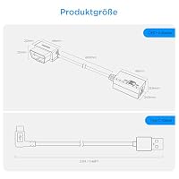 VIOFO OP100 OBD-II Typ C Dauerstromkabel für Auto Dashcams, OBD Kabel mit Zeitschalter, 24h Parküberwachung mit Niederspannungsschutz 12V/24V, 6 Meter,für A329S / A229 Serie / A119M Pro / A119 Mini2 – Ansicht 8