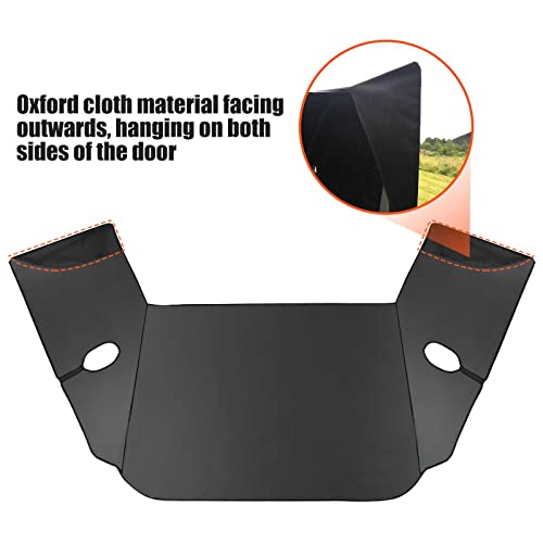 Windshield Cover Compatible With 2006-2018 Mercedes-Benz Sprinter (906) Ncv3 2500 & Dodge Sprinter 2003-2009 600D Oxford Fabric Waterproof Window Sunshade Cover #TOP4