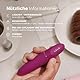 LELO MIA 3 Auflege Vibrator für Frauen, Mini Vibrator Lippenstift für Frau mit 8 Lusteinstellungen und überarbeitetem kompakten Design, Mini Vibration für Frauen (Deep Rose)