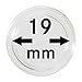 Produktbild LINDNER Das Original Münzkapseln Innen-Ø 19 mm, 10er-Packung