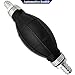 Automotive-leader 14mm Rubber Fuel Transfer Vacuum Fuel Line Hand Primer Pump Bulb Type Black Bulb Type for Marine Boat Accessories Pump Bulb All Fuels