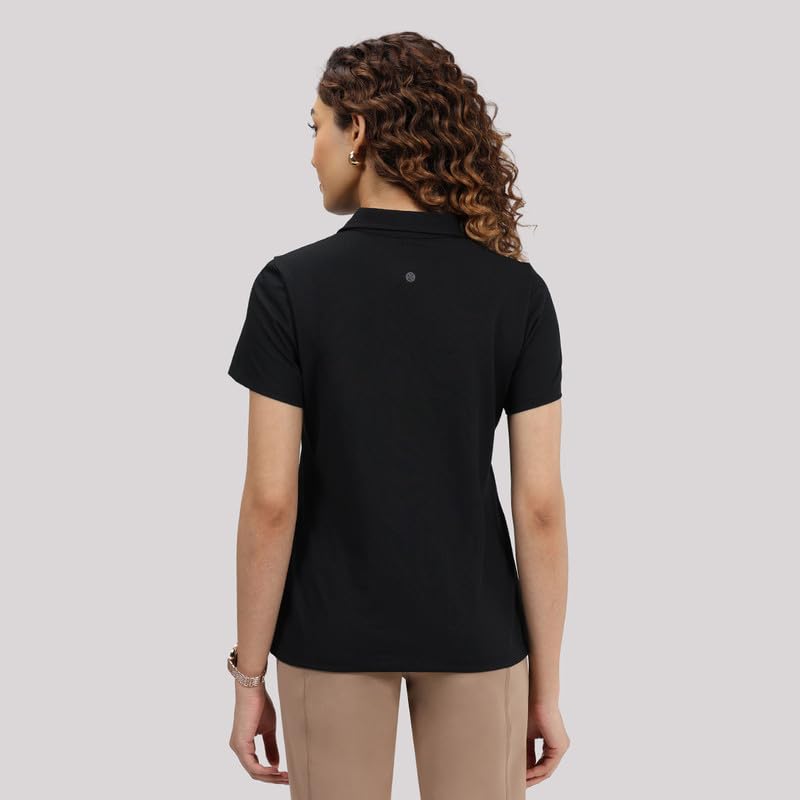 BlissClub Damski t-shirt Solid Modern Fit