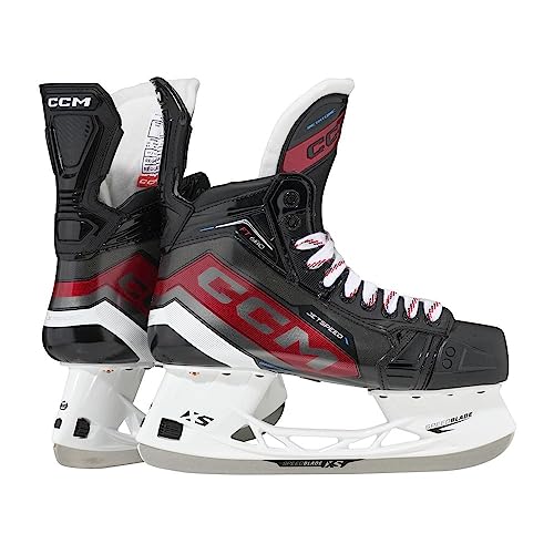 CCM Jetspeed FT680 Ice Hockey Skates, Senior (Width: Regular, Size:...