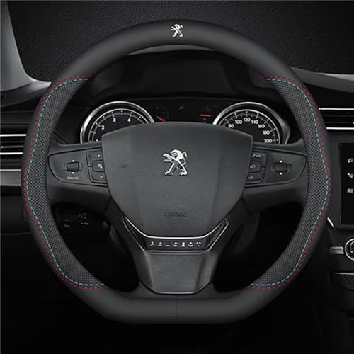 INTWAY Protection de Volant, pour Peugeot Expert 2016 2017 2018 2019 2020 2021 2022 antidérapant Housse de Protection Volant de Voiture Souple et...