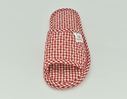 Image of Ultralight Soft Indoor Open Toe Cotton linen Slippers Absorb Sweat Cloth Bottom House Slippers