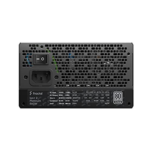 Fractal Design Netzteil FRACTAL DESIGN 860W ION+ 2 860P Modular (80+Plat), FD-P-IA2P-860