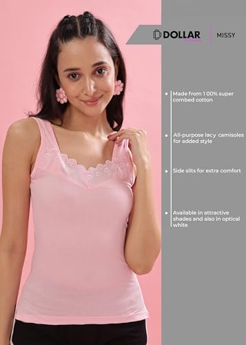 Image of Dollar Missy Pack of 1 Women's Combed Cotton Camisole