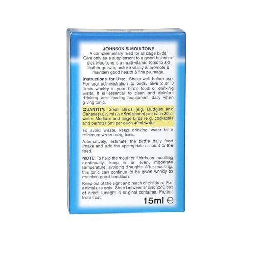 Johnsons Moultone - Bird Moulting Tonic (TP)(JBM) - Image 6
