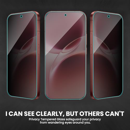 Image of ArmourPro Anti-Spy Privacy Tempered Glass for Vivo V70 Elite - Anti Peeping Screen Protector, Edge to Edge Full Coverage, 9H Hardness, Easy Installation Kit | Pack of 2