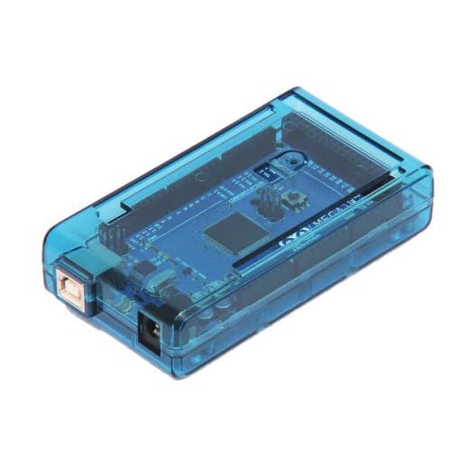 sb components Premium Mega Case Box New Blue Transparent Computer Box with Switch