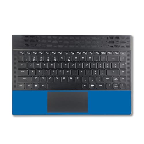 Image of MightySkins Skin Compatible with Alienware X14 R2 (2023) Full Wrap Kit - Solid Blue | Protective, Durable, and Unique Vinyl Decal wrap Cover | Easy to Apply & Change Styles | Made in The USA