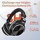 MUARRON Kabellose Bluetooth-Kopfhörer, Bluetooth 5.3, 10 Meter Reichweite, HiFi-Stereo, Tiefe Bässe, integriertes Mikrofon, Bequeme luftdurchlässige Ohrpolster