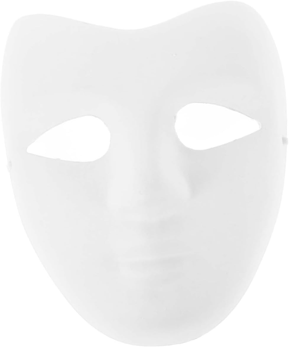 Pulpmasker DIY Hand Peking Opera Face Mask Voor Mardi Gras Halloween En Feestdecoraties