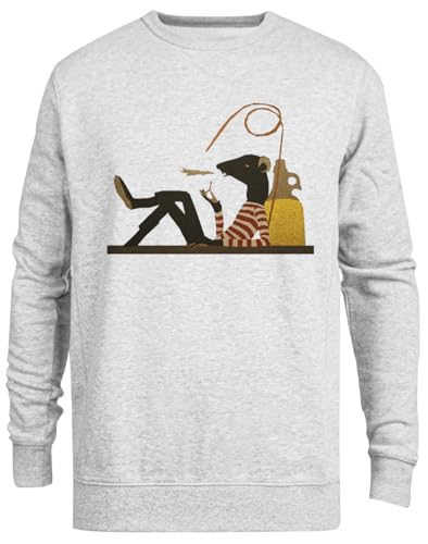 Ra Pull Ras du Cou Unisexe Gris