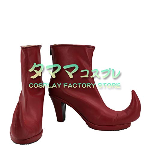 メデューサ・ゴーゴン ソウルイーター SOUL EATER Medusa Gorgon コスプレ靴 コスプレブーツ cosplay オーダーサイズ/スタイル 製作可能 【タママ】(24cm)