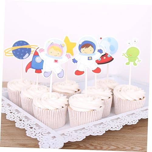Amosfun 16 Pçs Crianças Decoração Espaço Tema Fontes De Festa Espaço Tema Decorações De Festa Pequen