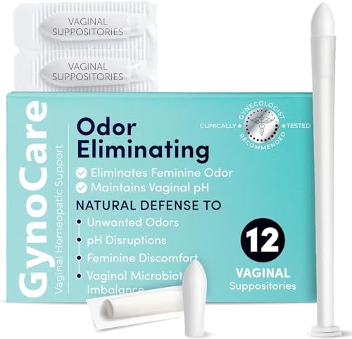 Image of pH Balance for Women | Vaginal Odor Eliminating Suppositories | Boric Acid Suppositories For Women | Homeopathic Support for Feminine Odor & Vaginal Microbiota Imbalance | 12 Vaginal Suppositories