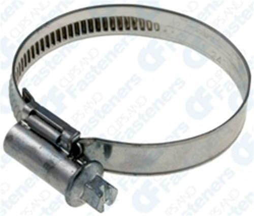 10 European Style Hose Clamps 1-1/4"-2" 32mm-50mm Range