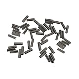 BAZEITFLOW 150pcs Metal Shoelace Tips Durable Smooth Ends for Sneakers DIY Projects Copper Shoelace Caps Metal Ends for Customizing Footwear