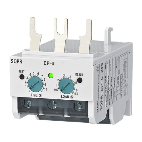 Relais de surcharge électronique SOPR-EP coupure thermique précise 24V - 2
