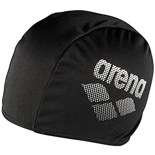 arena Mixte bébé Polyester Ii Jr Bonnets de bain, Noir, Taille unique EU